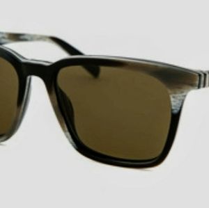 BRAND NEW Celine Sunglasses Smokey Dark Horn Square Rim